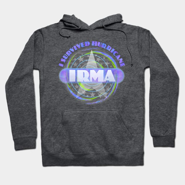 Hurricane Irma Hoodie by Dale Preston Design